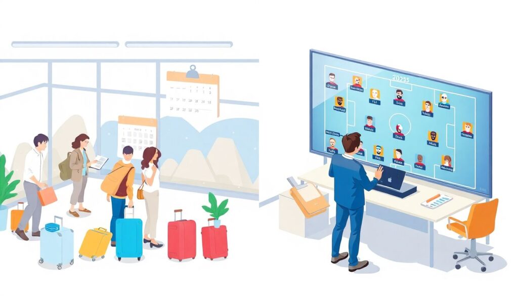 Сроки отпусков и окна трансферов: оптимальные периоды - иллюстрация