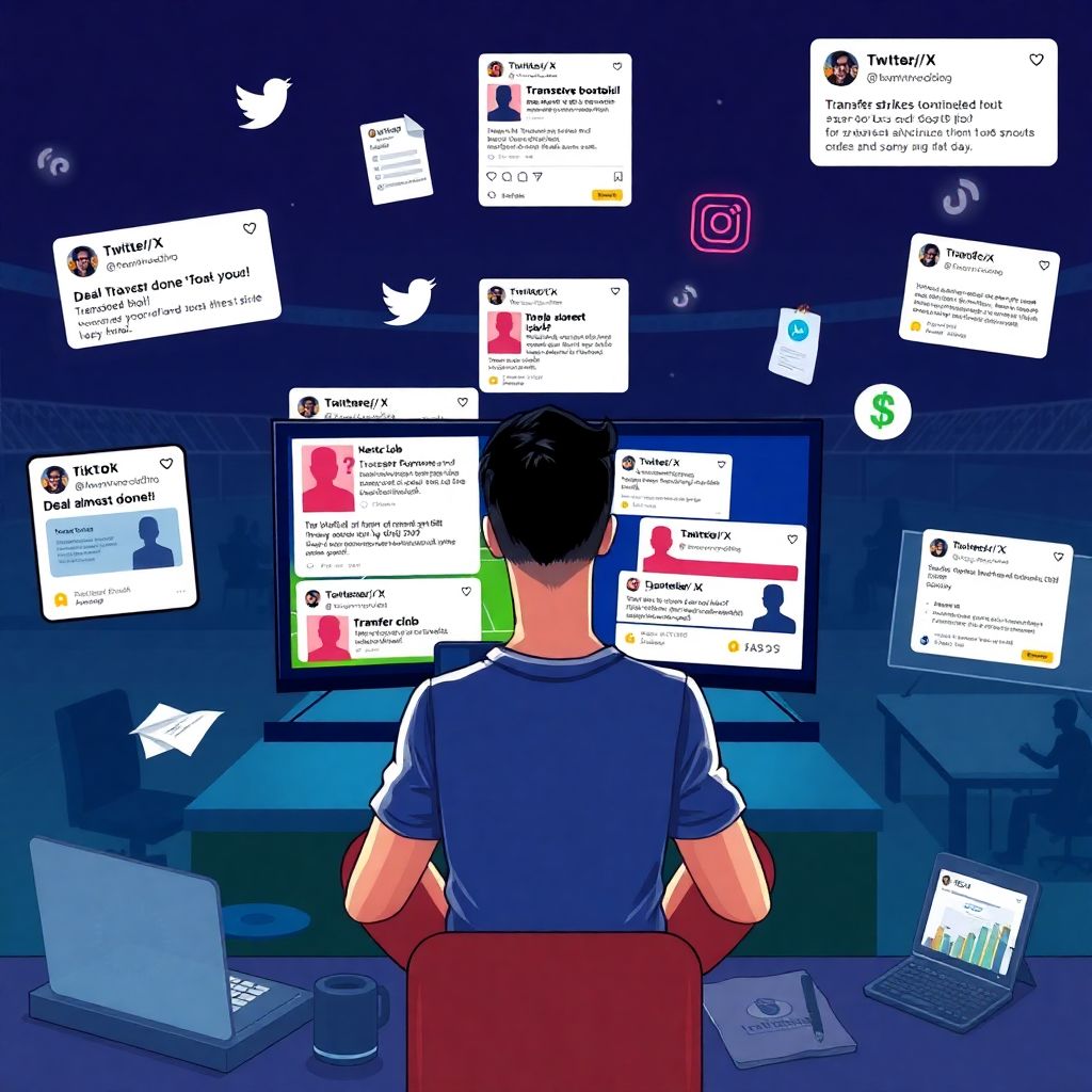 Трансферные слухи в социальных сетях: мифы и реальность футбольных новостей