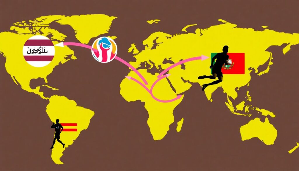 Глобальный рынок трансферов: Азия и Америка в тренде - иллюстрация