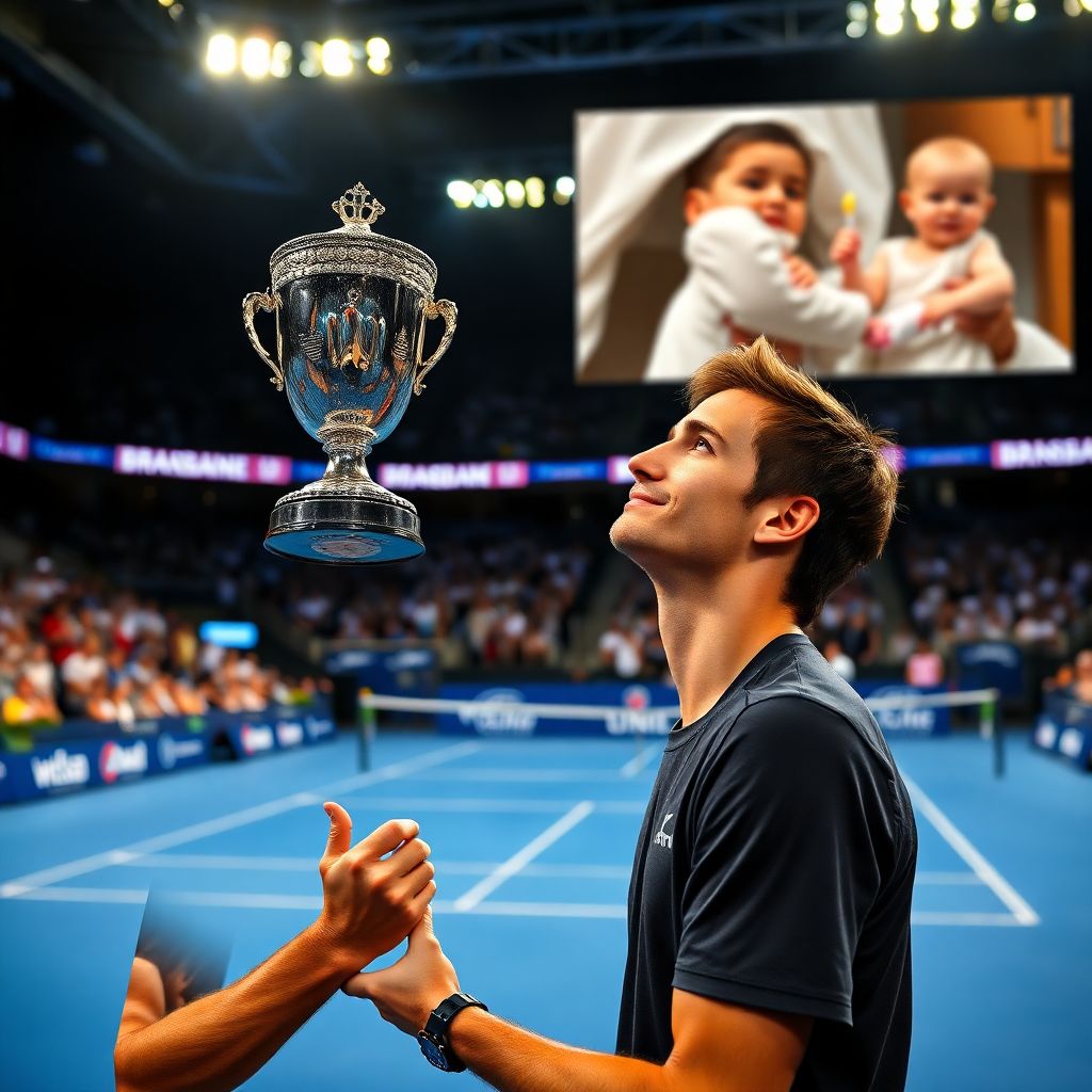 Медведев посвятил победу в Брисбене семье и рассказал о дочери