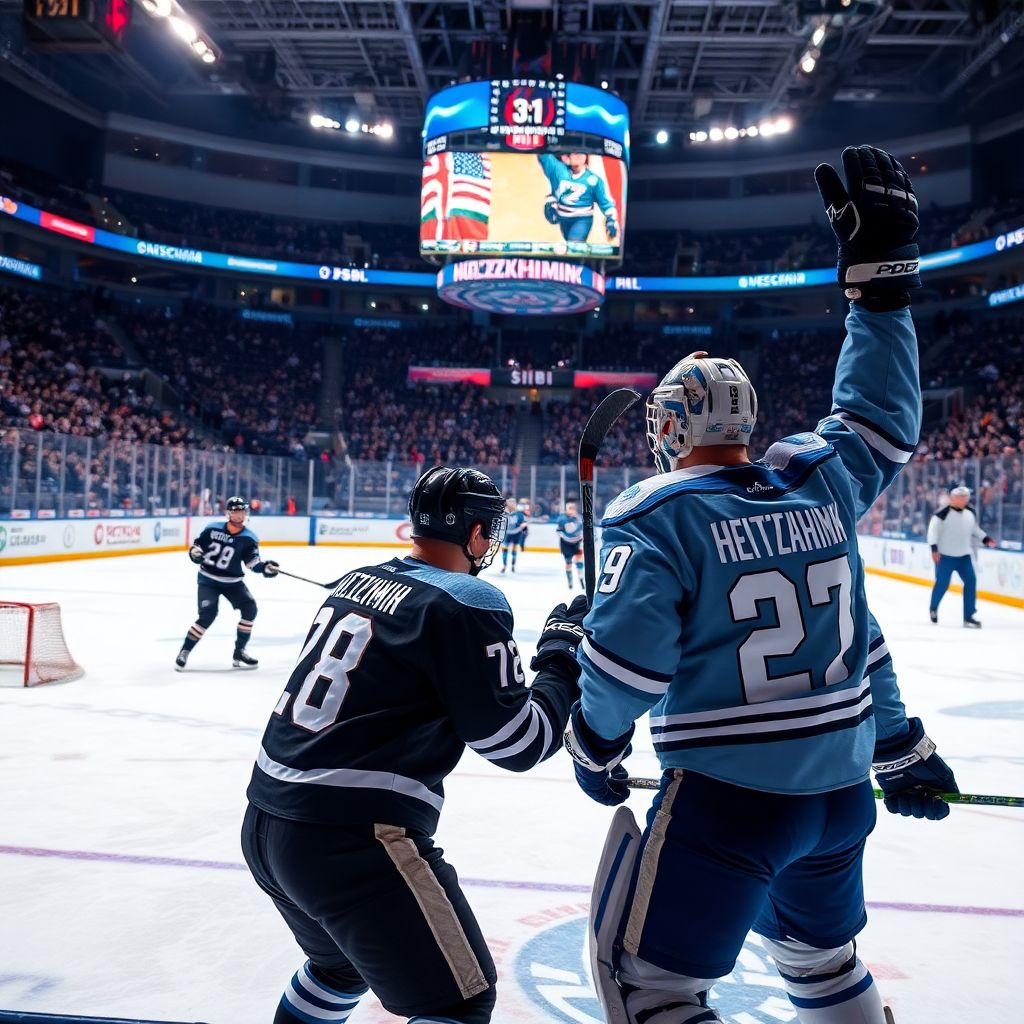 Нефтехимик продлил победную серию в КХЛ, обыграв Сибирь 3:1 в пятом матче