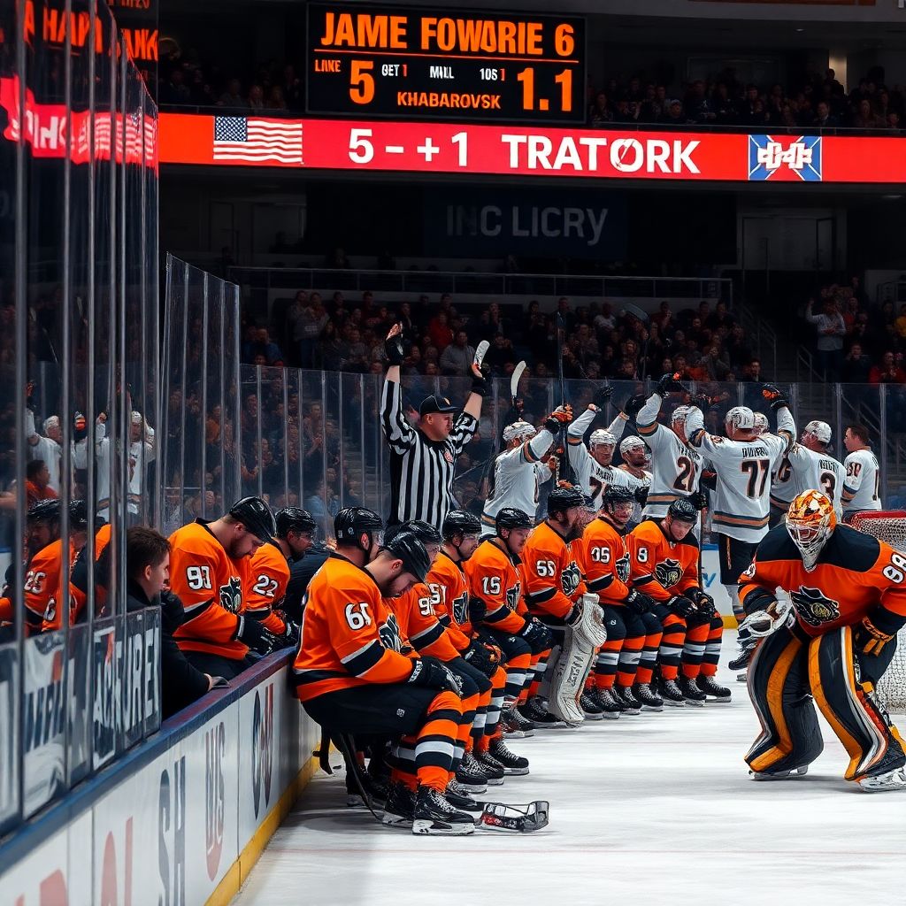 «Амур» – «Трактор»: Андриевский о провале и потере концентрации в КХЛ