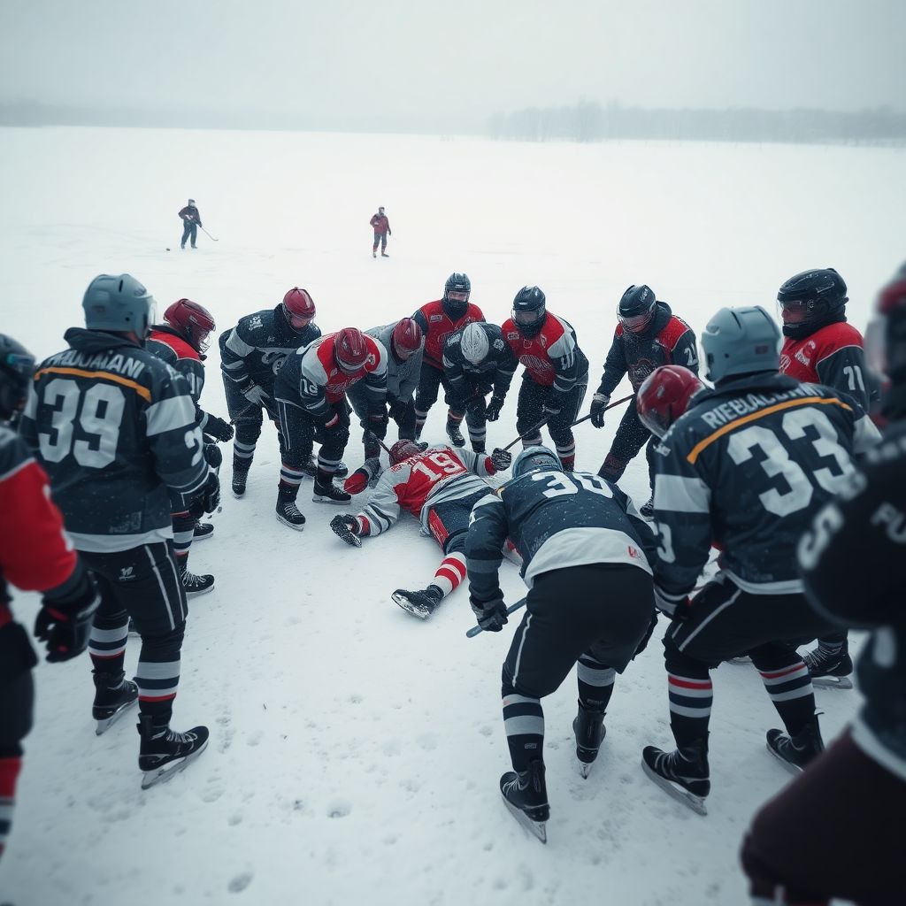 Российский хоккеист госпитализирован после травмы на Кубке России по хоккею с мячом
